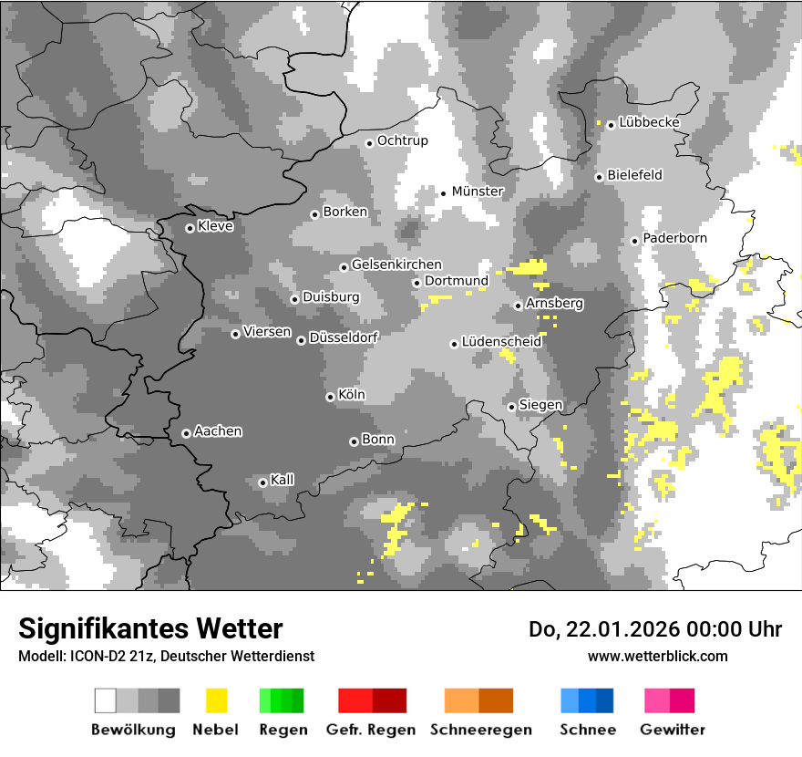 Signifikantes Wetter
