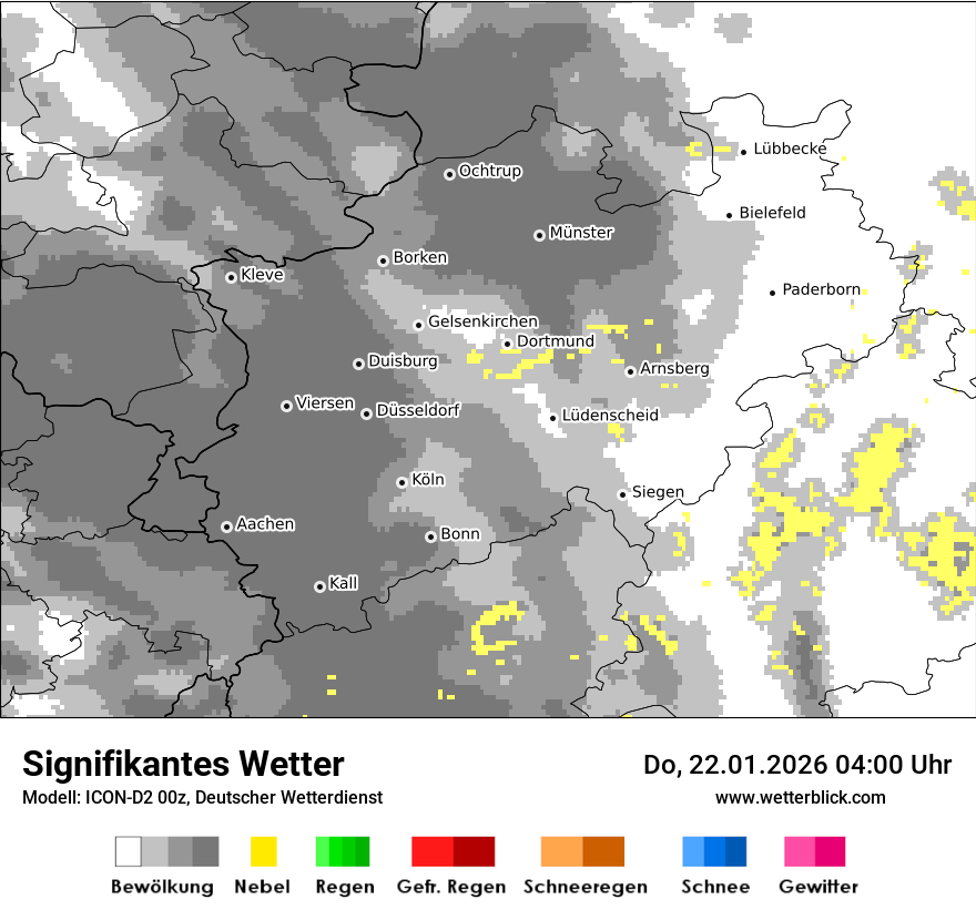 Signifikantes Wetter
