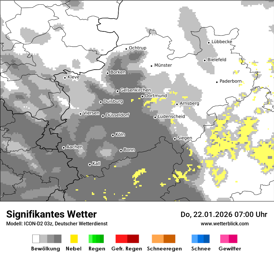 Signifikantes Wetter