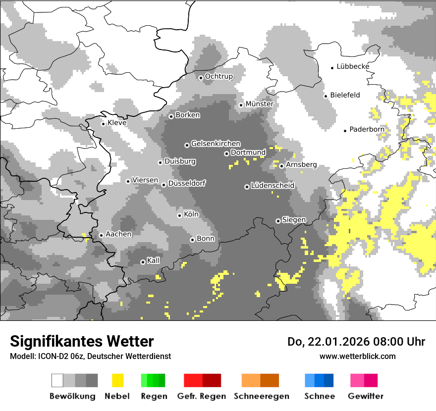 Signifikantes Wetter