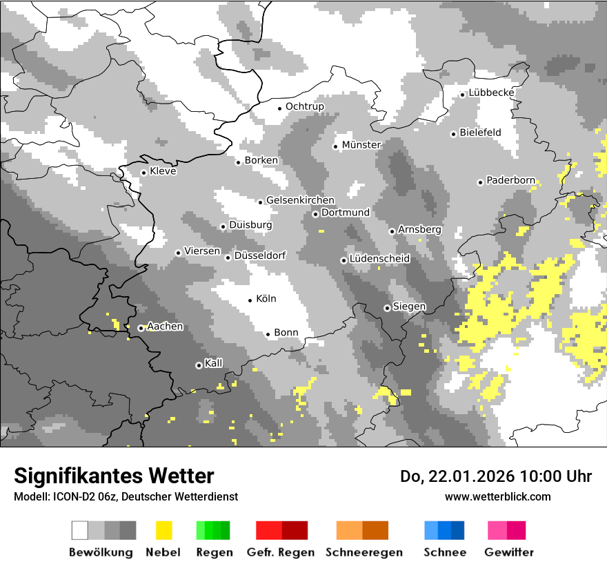 Signifikantes Wetter