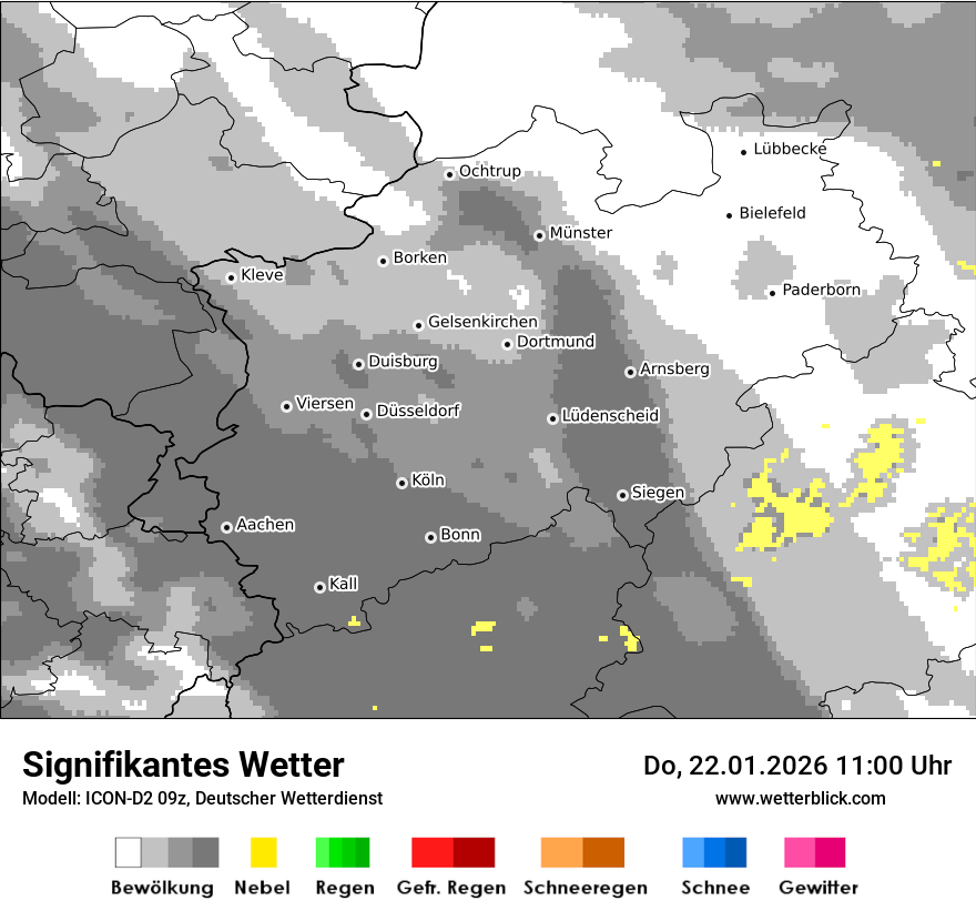 Signifikantes Wetter