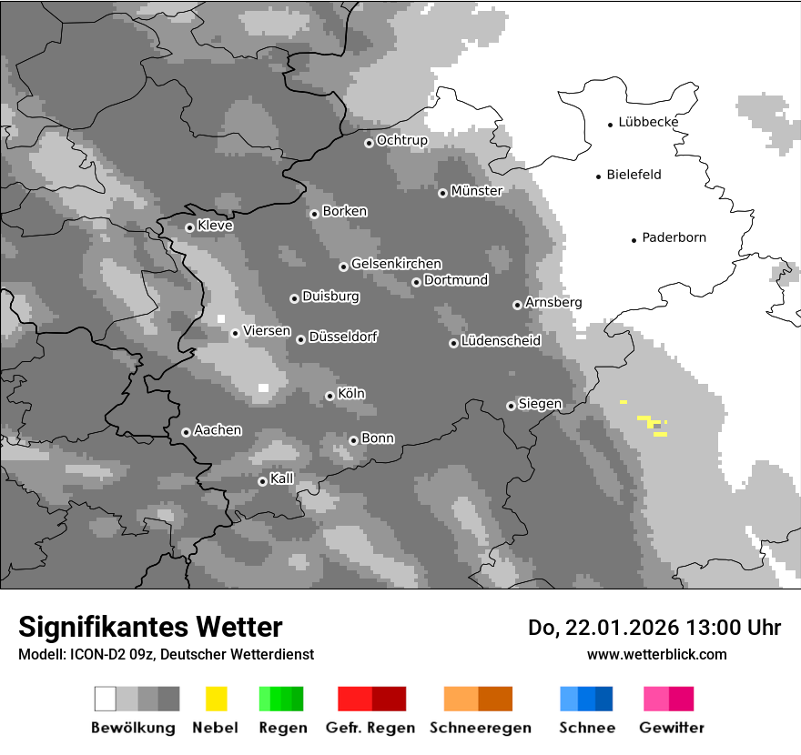 Signifikantes Wetter