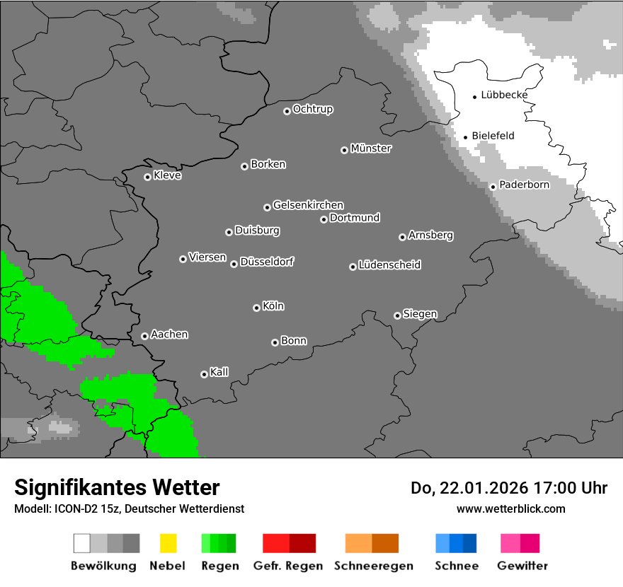Signifikantes Wetter