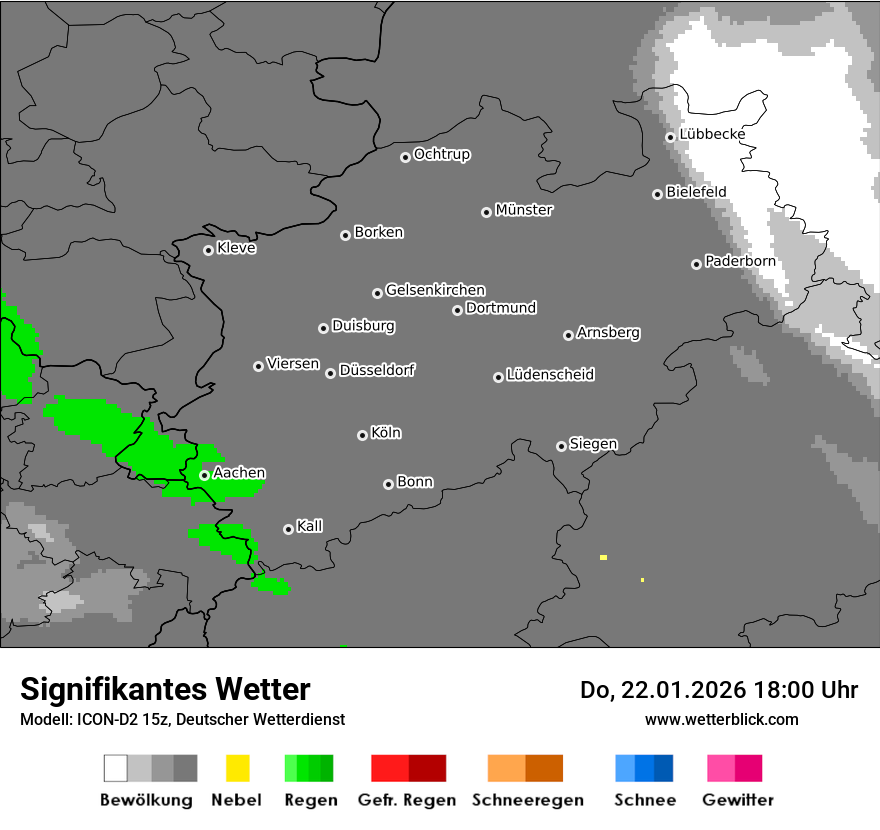 Signifikantes Wetter