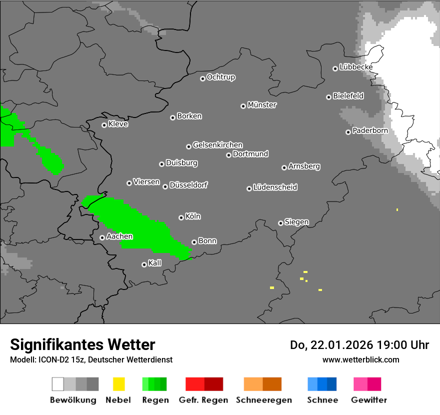 Signifikantes Wetter