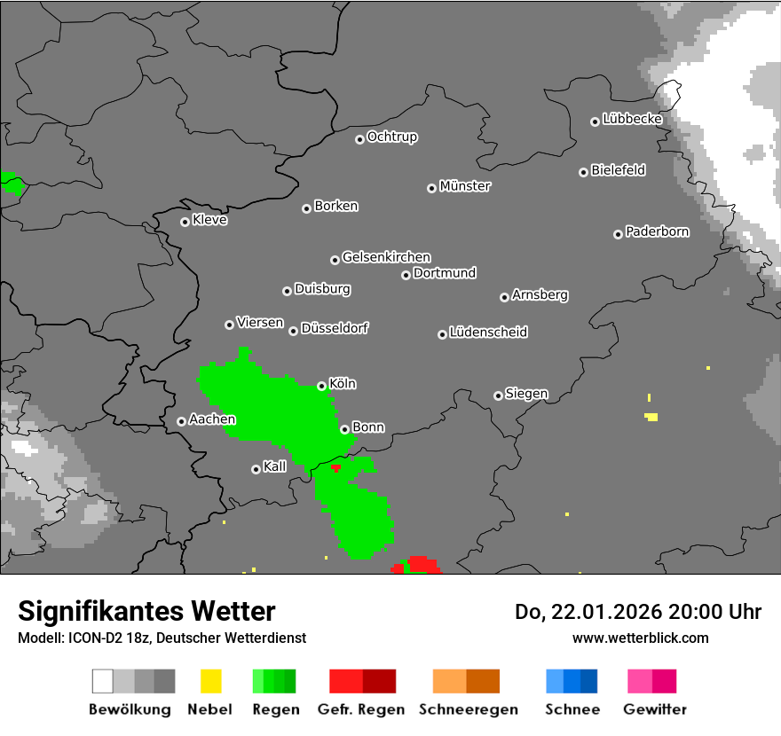 Signifikantes Wetter