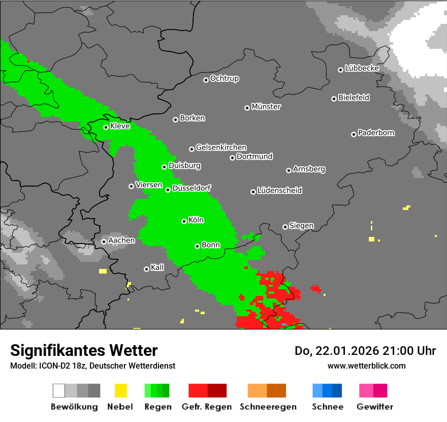 Signifikantes Wetter
