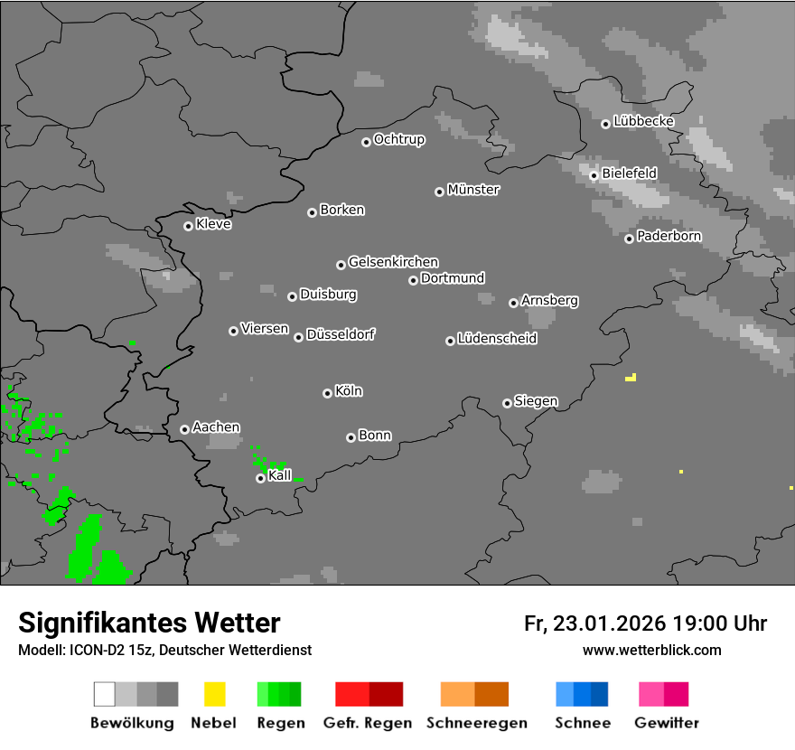 Signifikantes Wetter