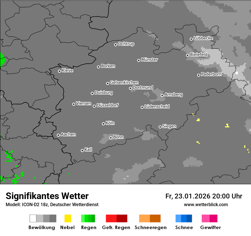 Signifikantes Wetter