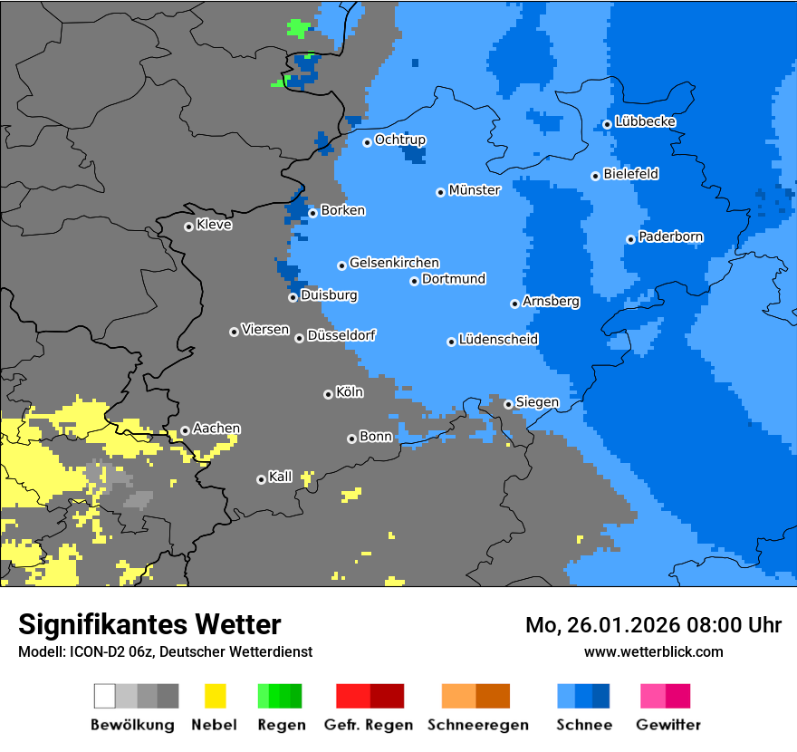 Signifikantes Wetter