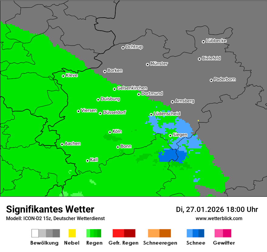 Signifikantes Wetter