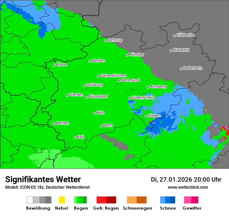 Signifikantes Wetter