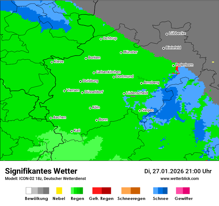 Signifikantes Wetter
