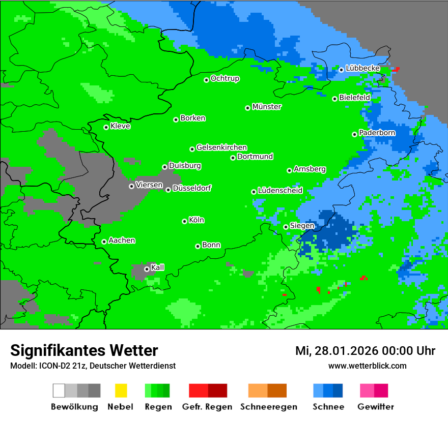 Signifikantes Wetter