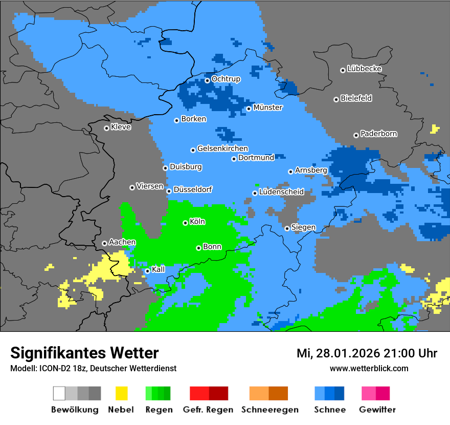 Signifikantes Wetter