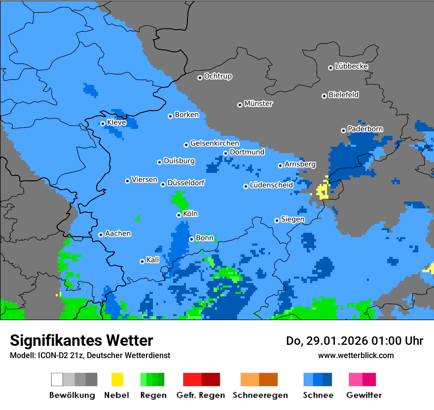 Signifikantes Wetter