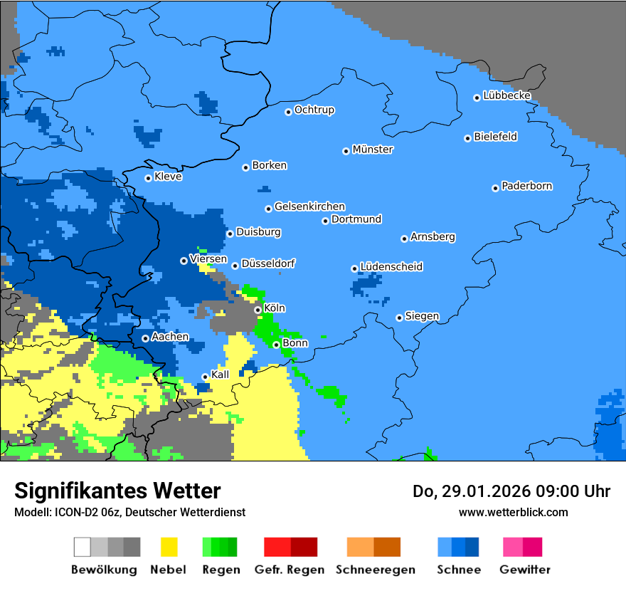 Signifikantes Wetter