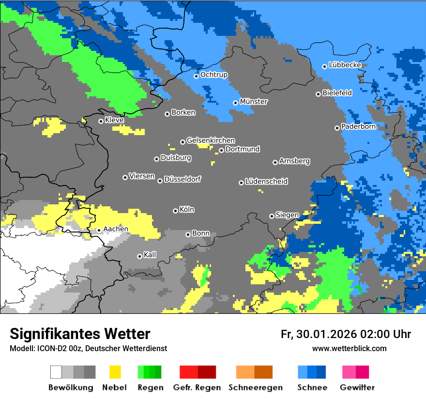 Signifikantes Wetter