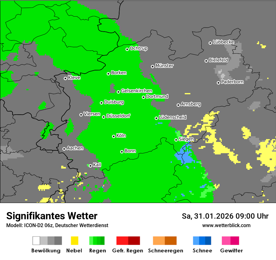 Signifikantes Wetter
