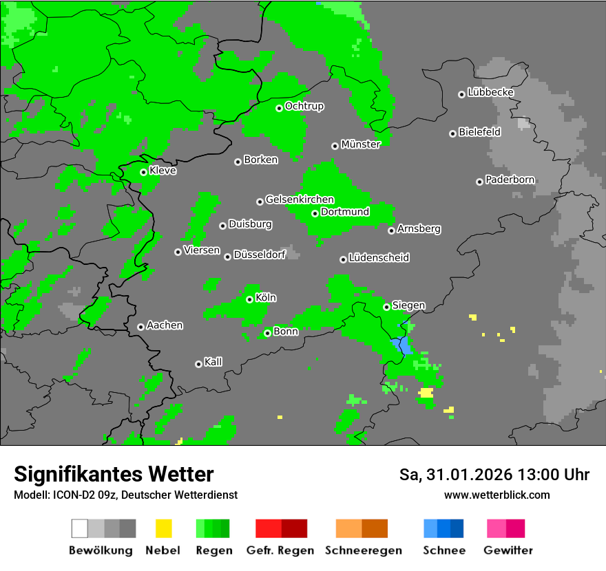 Signifikantes Wetter