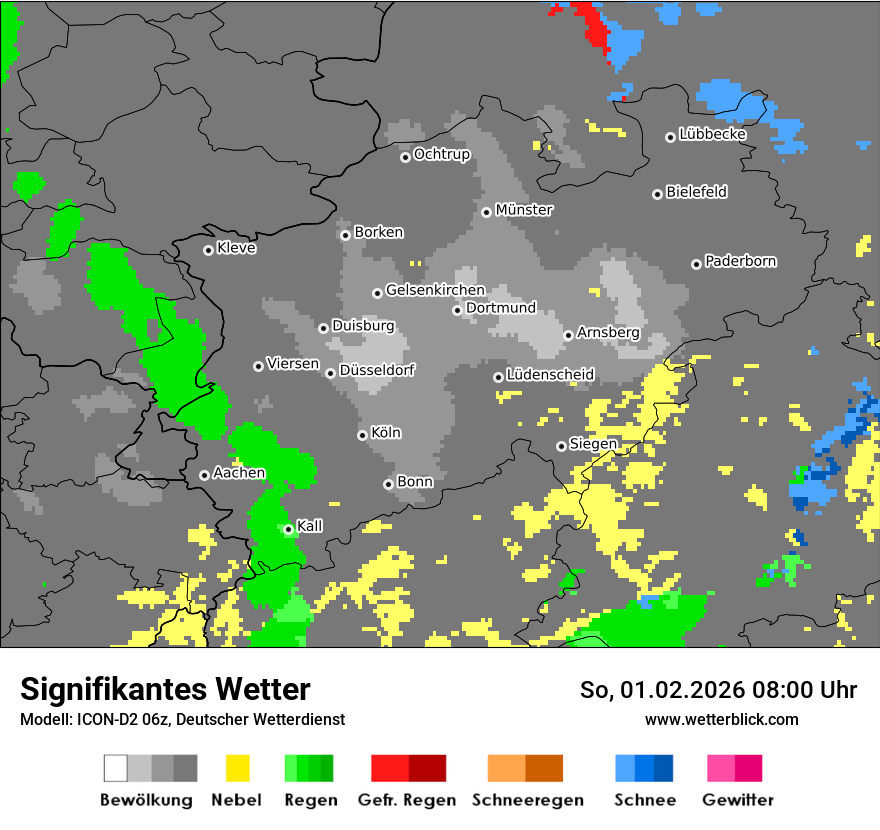 Signifikantes Wetter