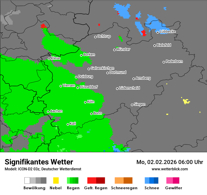 Signifikantes Wetter