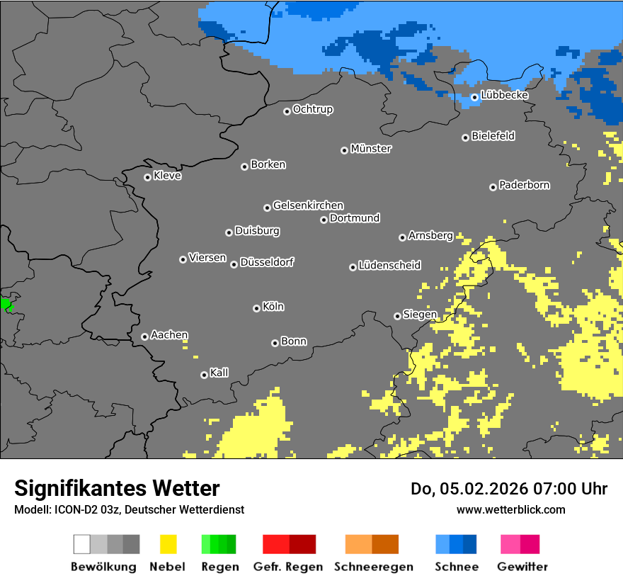 Signifikantes Wetter