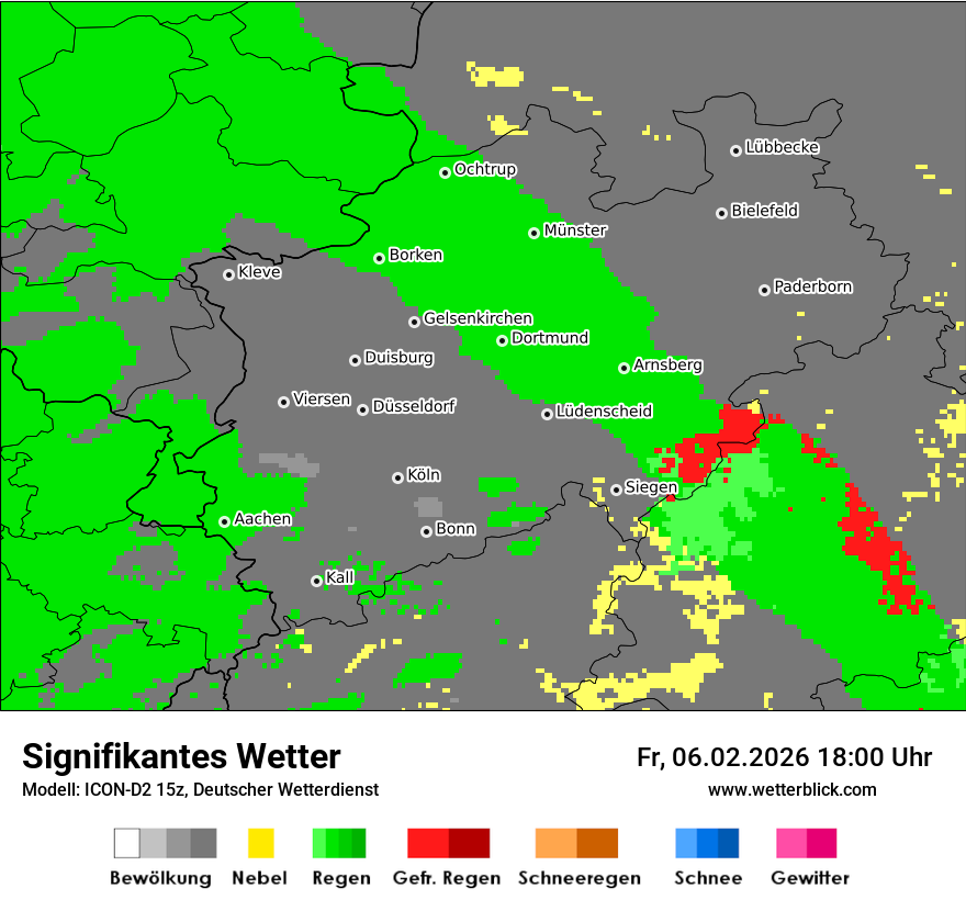 Signifikantes Wetter