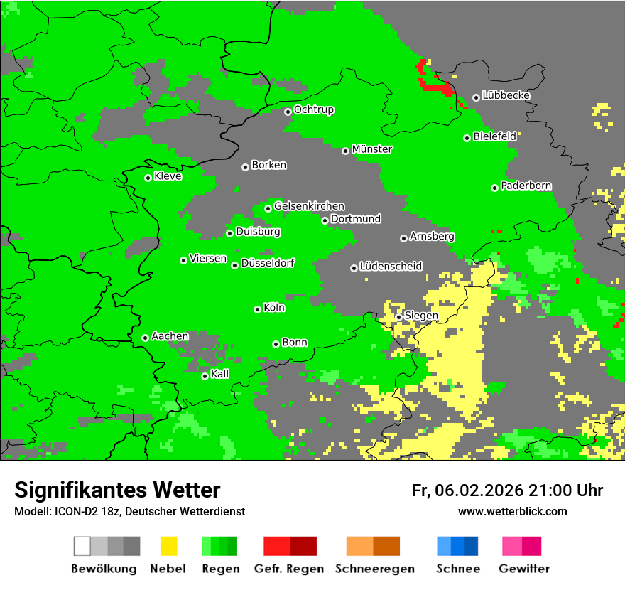 Signifikantes Wetter