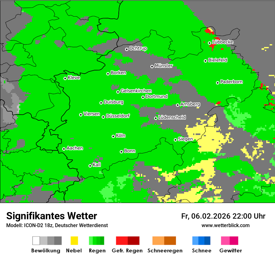 Signifikantes Wetter