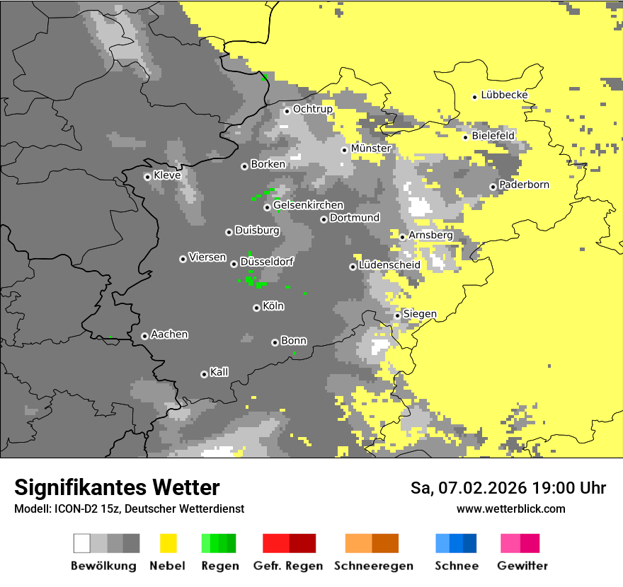 Signifikantes Wetter