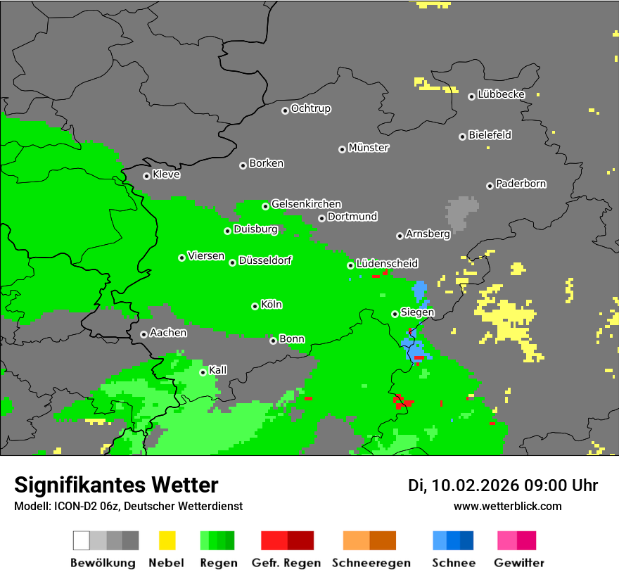 Signifikantes Wetter