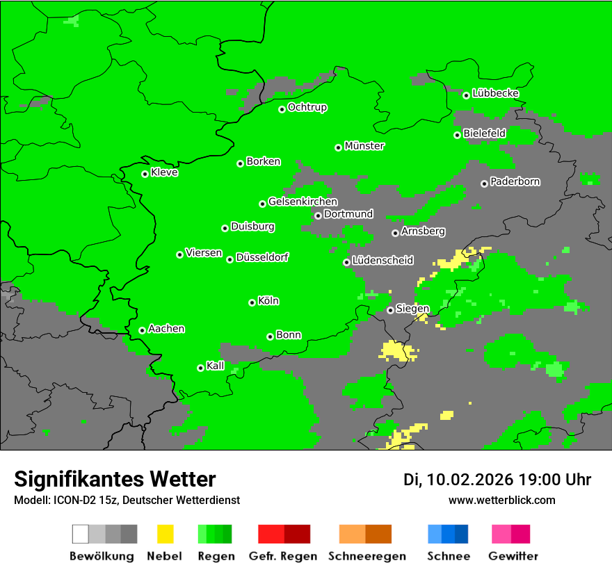 Signifikantes Wetter