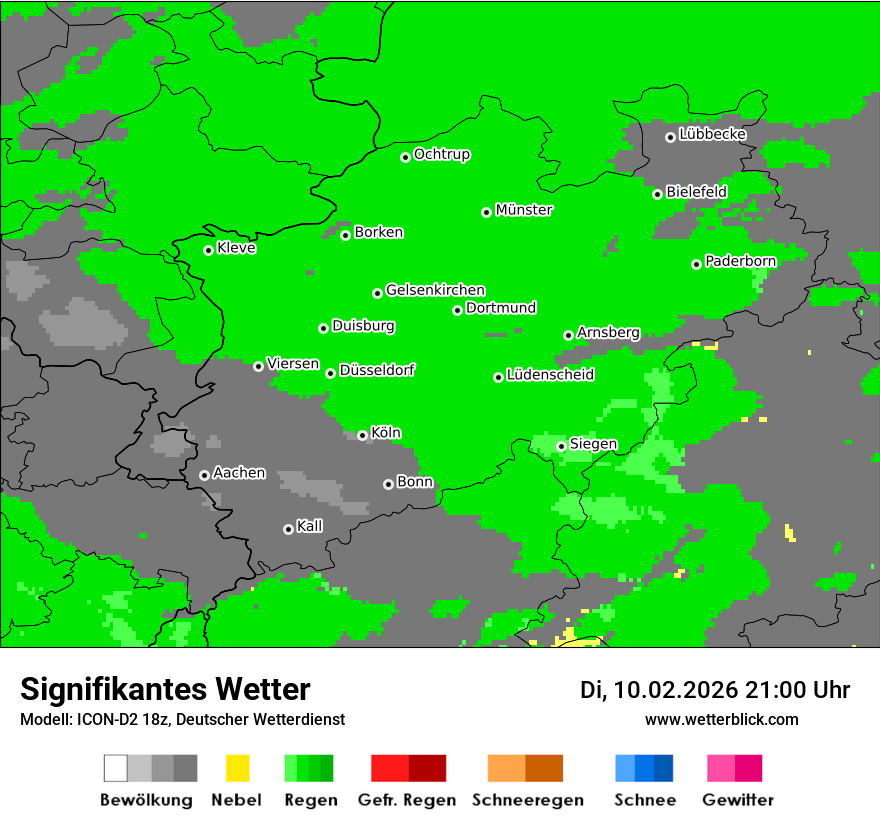 Signifikantes Wetter