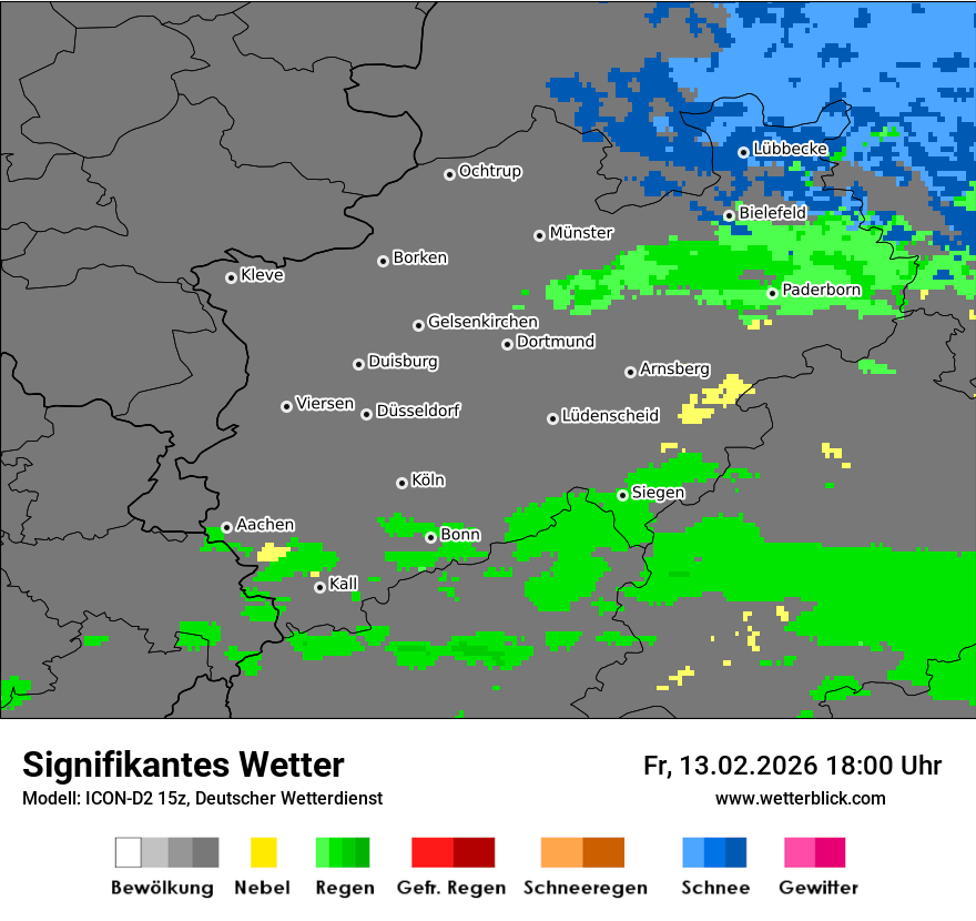 Signifikantes Wetter
