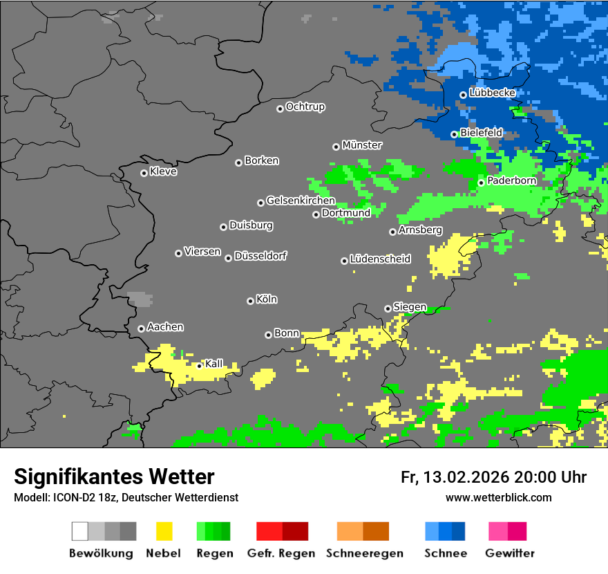 Signifikantes Wetter