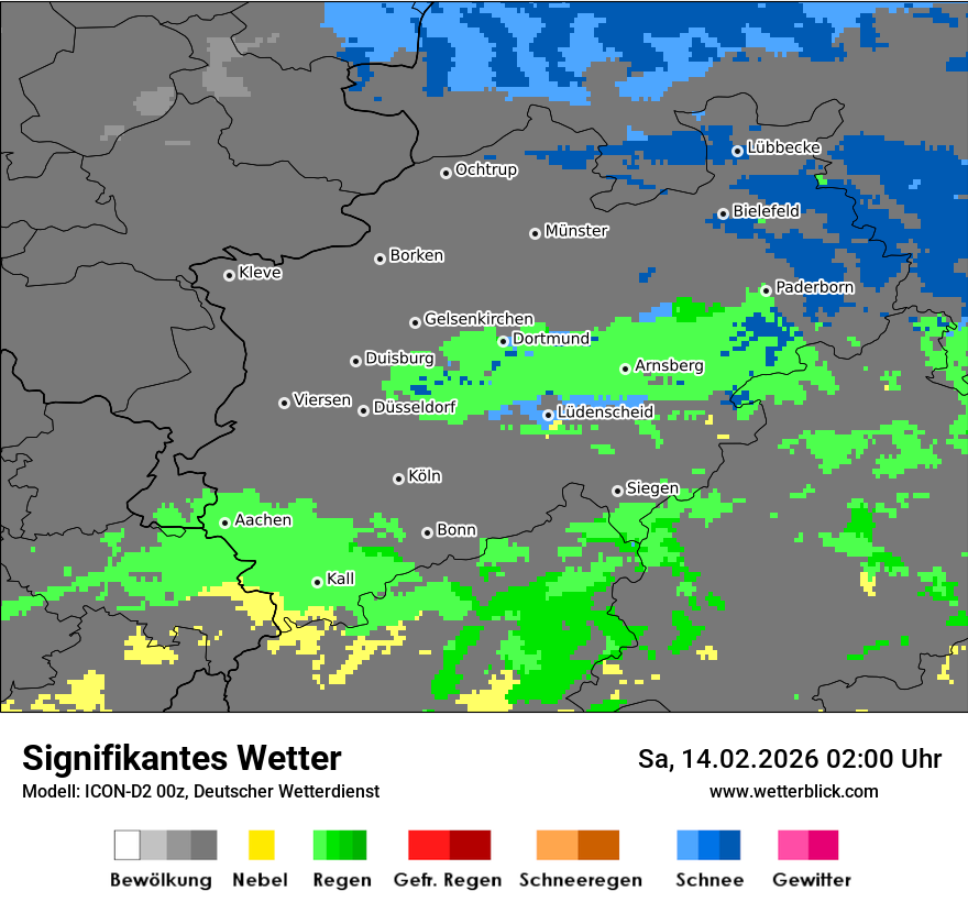 Signifikantes Wetter