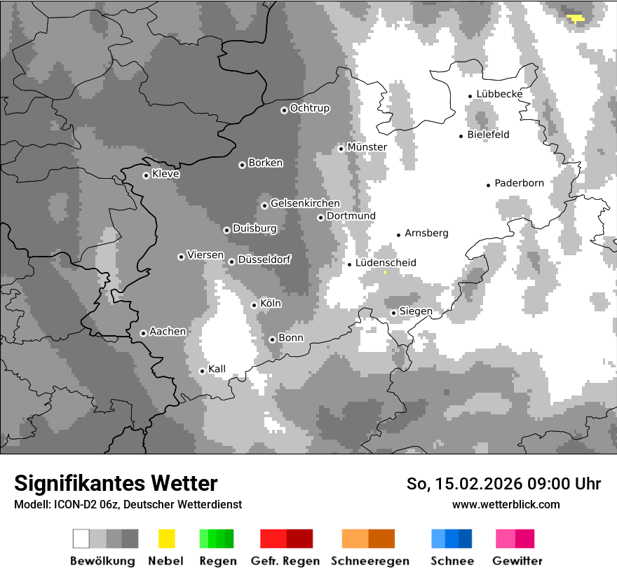 Signifikantes Wetter