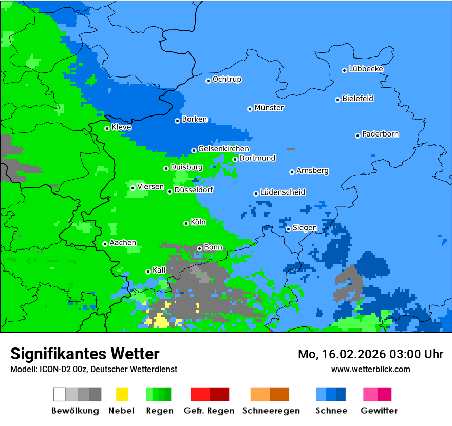 Signifikantes Wetter