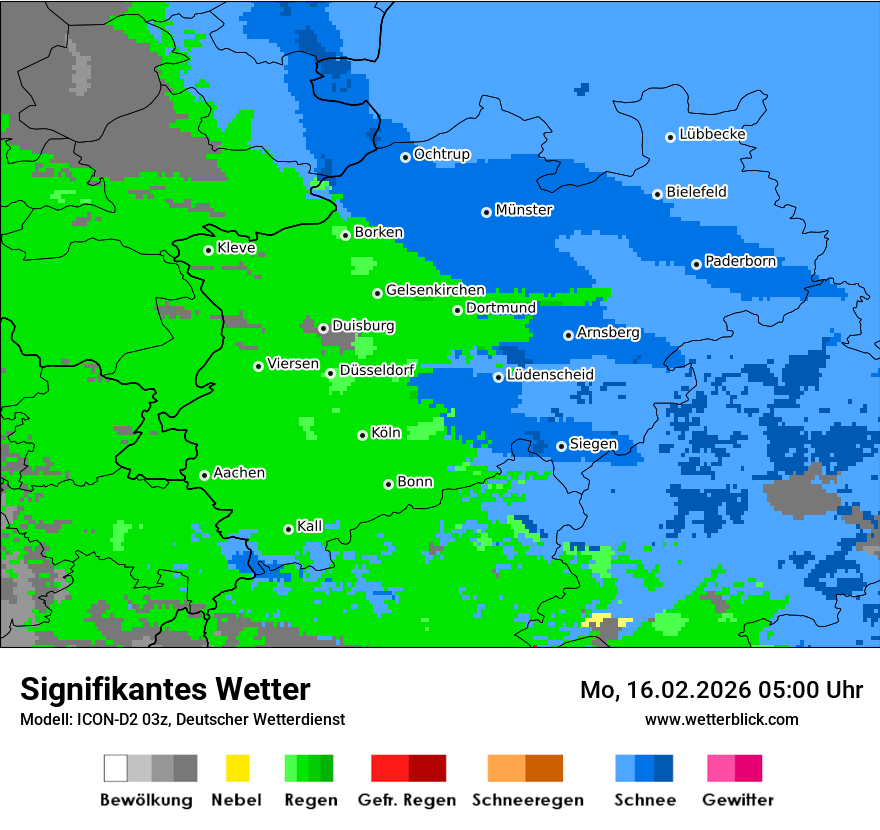Signifikantes Wetter