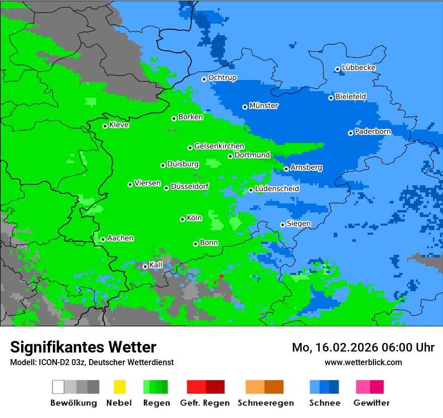 Signifikantes Wetter