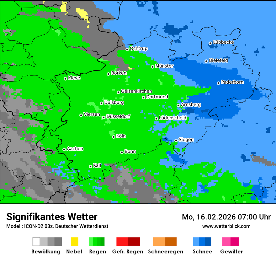 Signifikantes Wetter