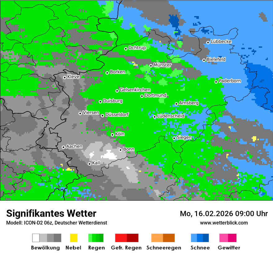 Signifikantes Wetter