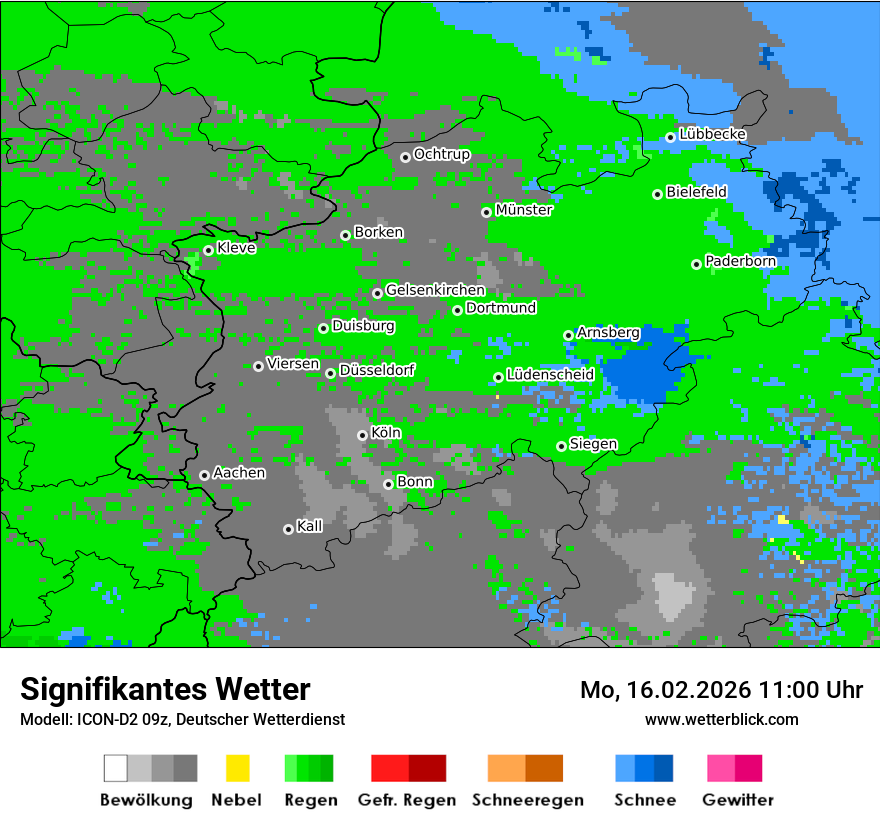 Signifikantes Wetter