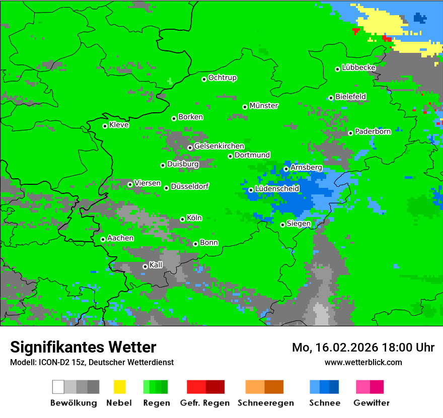 Signifikantes Wetter