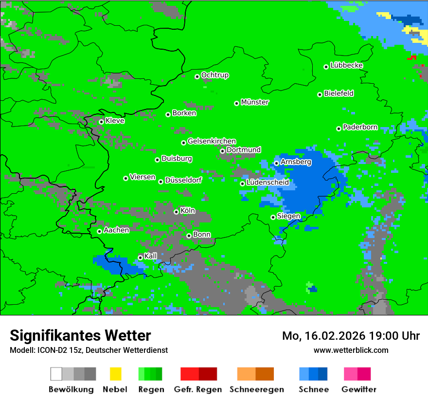 Signifikantes Wetter