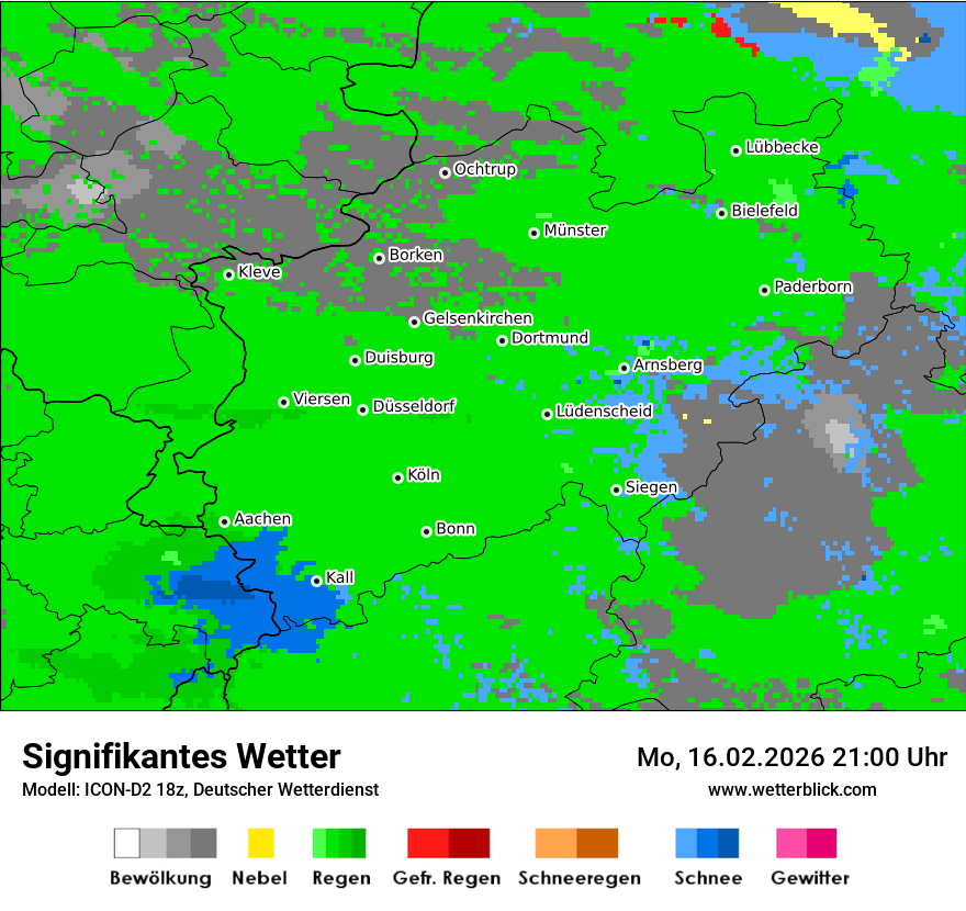 Signifikantes Wetter