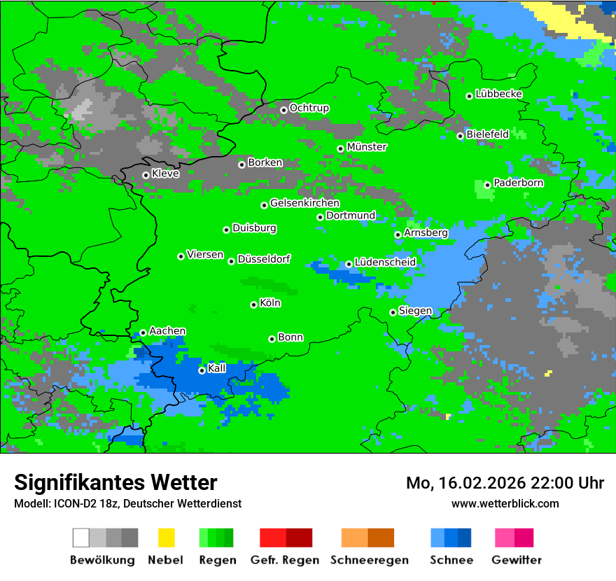 Signifikantes Wetter
