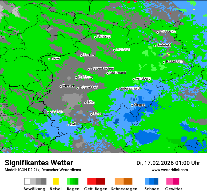 Signifikantes Wetter